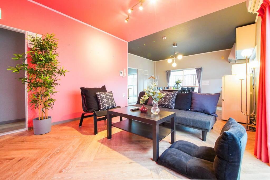 Apartament Sanacion Namba 難波千日前の5Ldk120平米 駅徒歩2分 広々バルコニーでバーベキューも可能 Osaka Zewnętrze zdjęcie