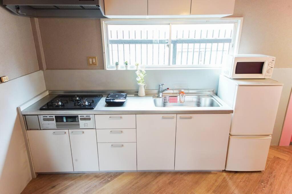 Apartament Sanacion Namba 難波千日前の5Ldk120平米 駅徒歩2分 広々バルコニーでバーベキューも可能 Osaka Zewnętrze zdjęcie